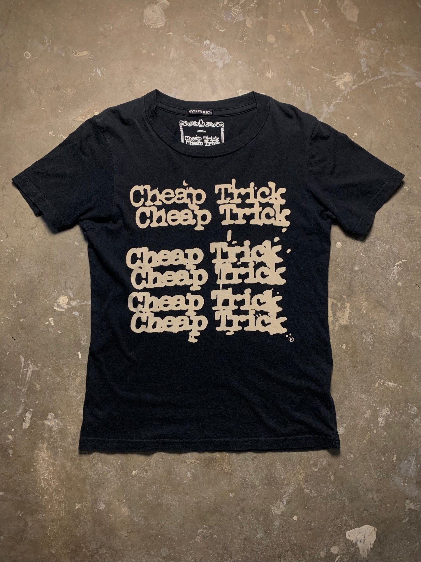 Hysteric Glamour x Cheap Trick Tee
