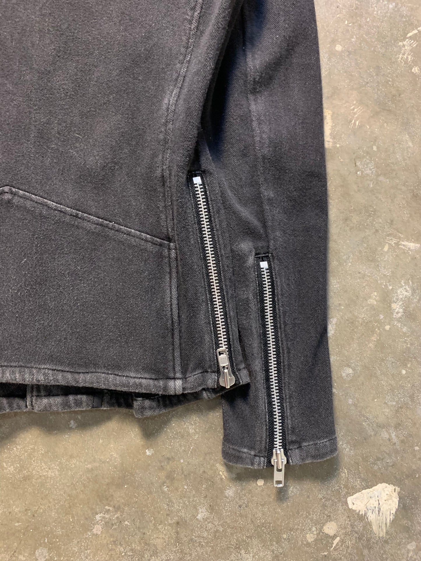 NO ID. Asymmetrical Zipper Hoodie