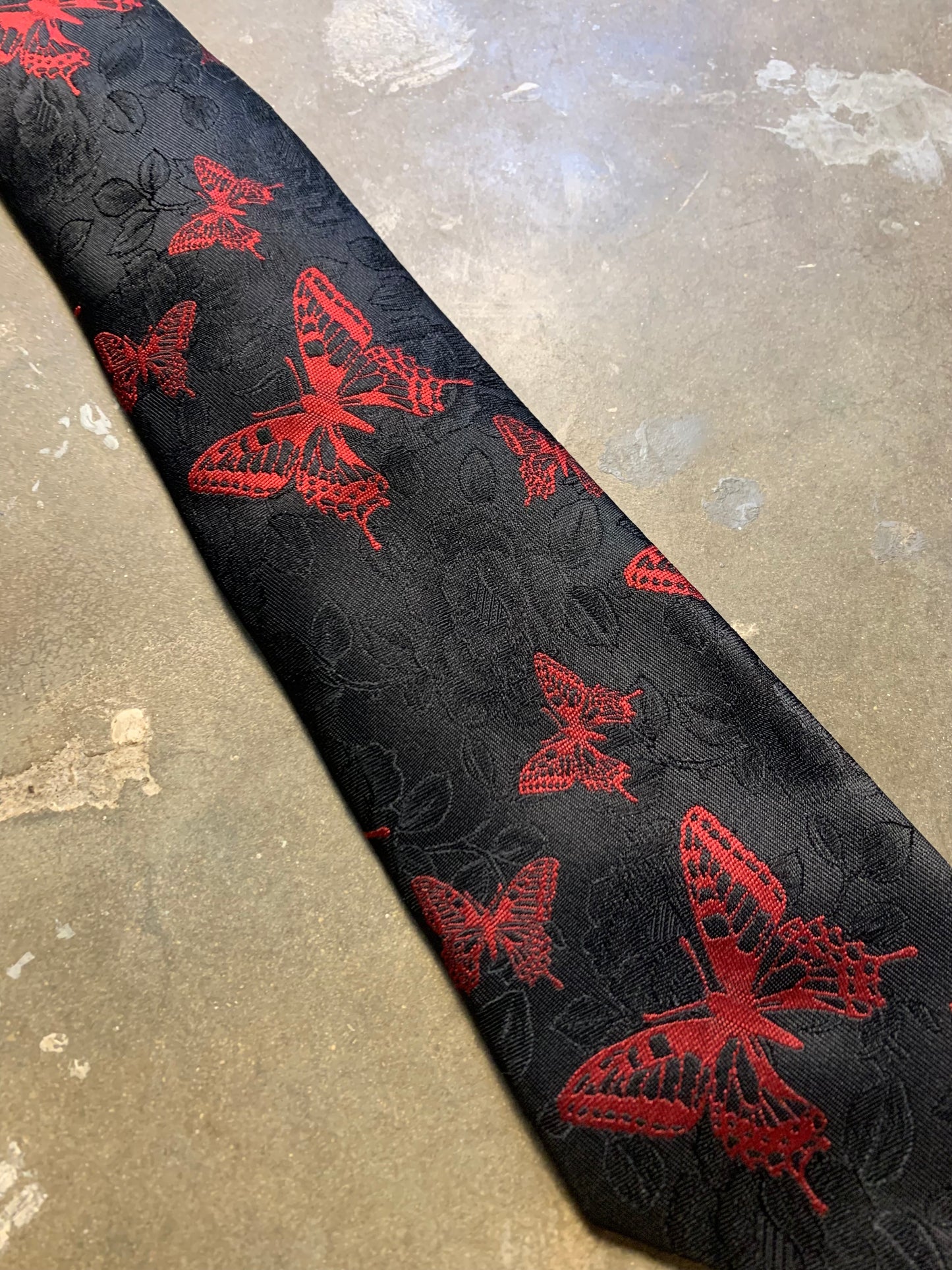Black Peace Now Butterfly Tie