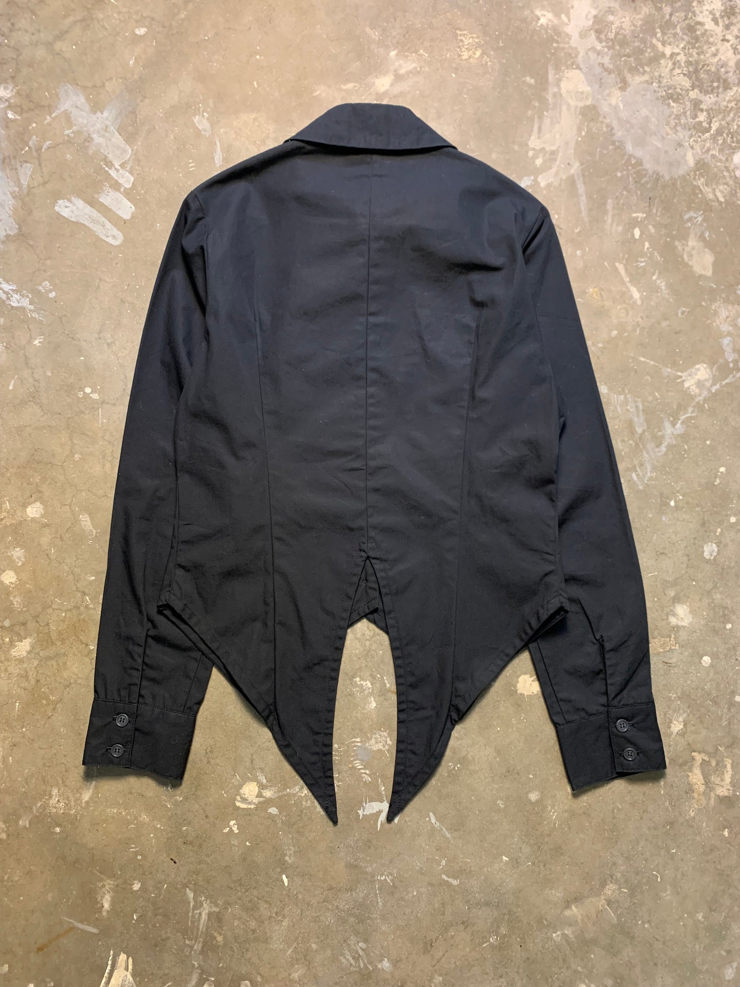 Black Peace Now Vampire Swallow Tail Shirt