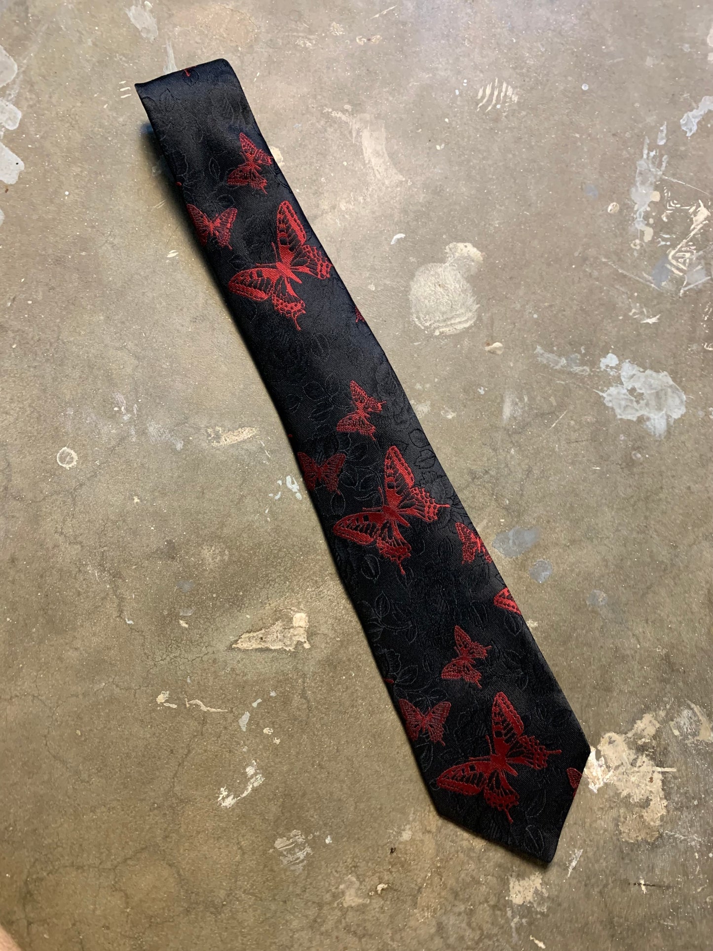 Black Peace Now Butterfly Tie