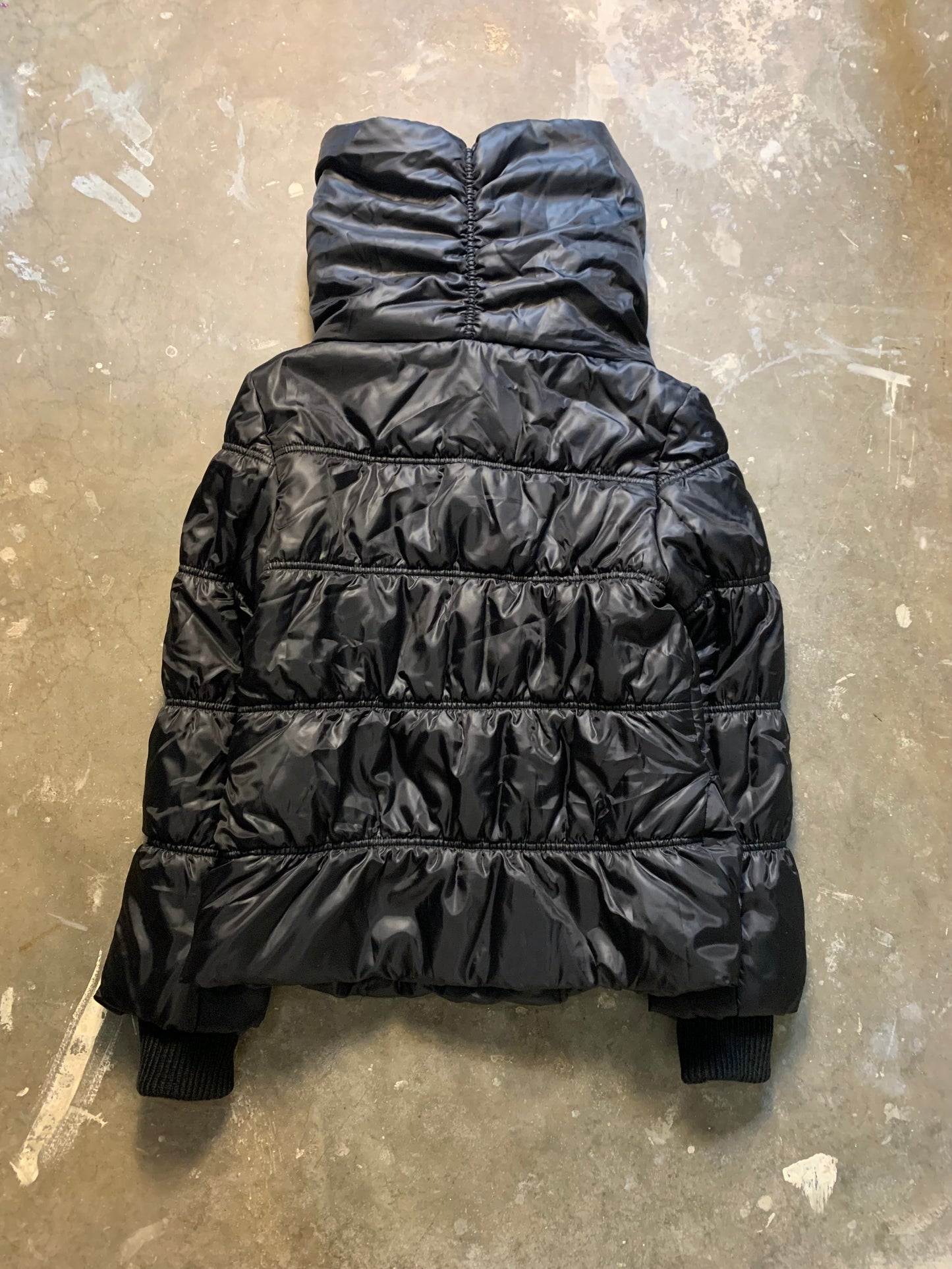 Heaven and Earth Ninja Mask Puffer Jacket