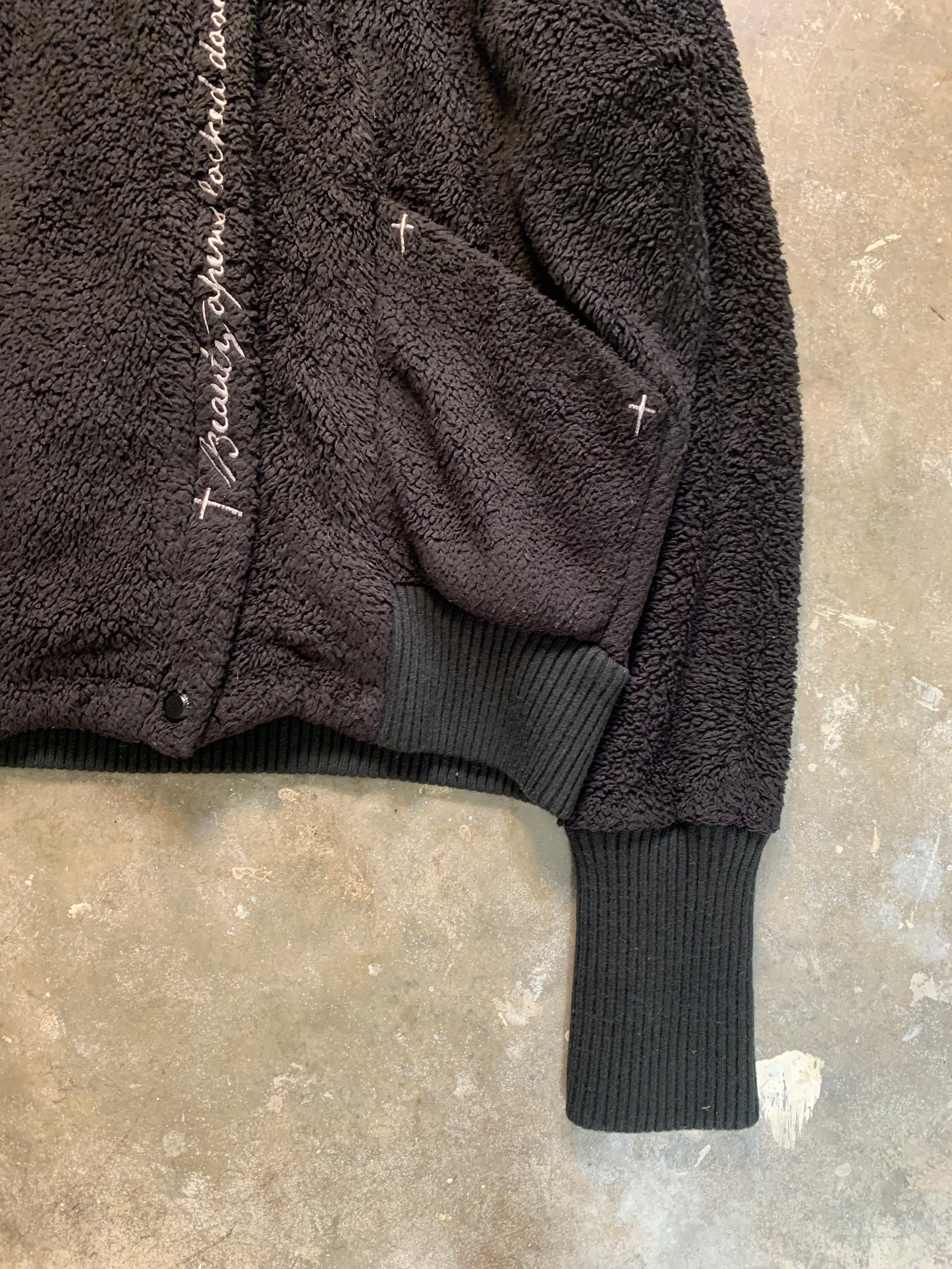 Heaven and Earth Slouchy Fur Hoodie