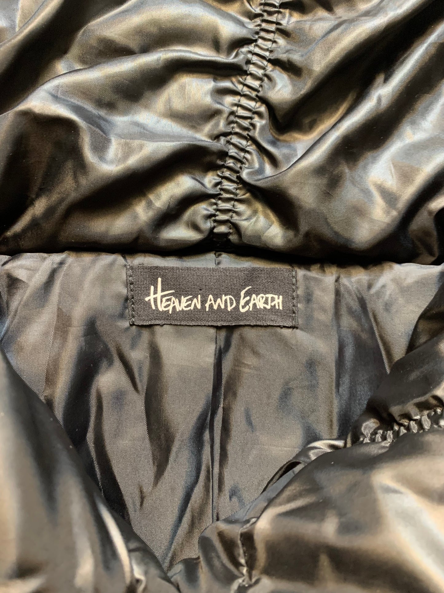 Heaven and Earth Ninja Mask Puffer Jacket