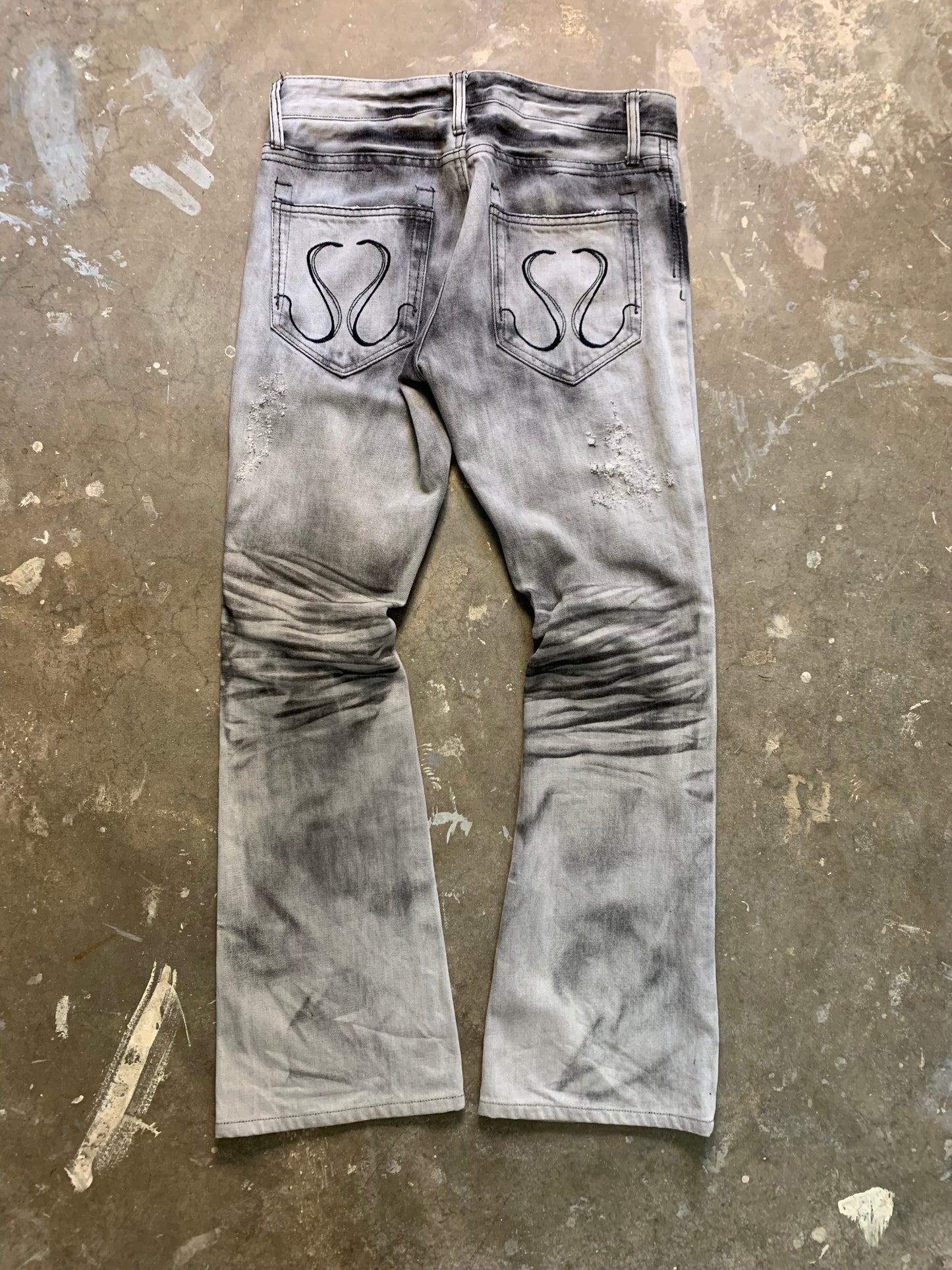 Civarize Clawmark Flared Jeans