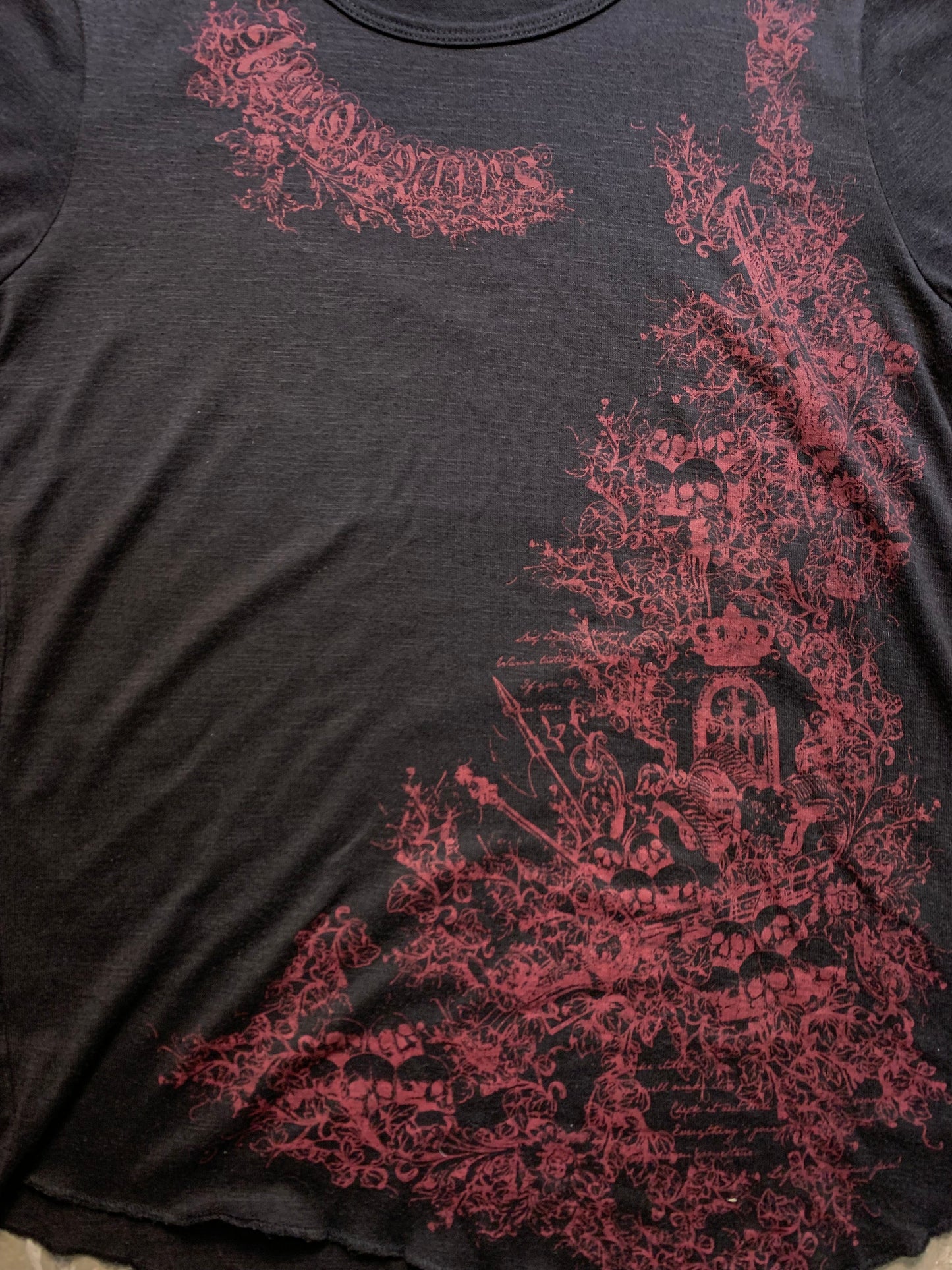 Algonquins Graveyard Asymmetrical Shirt