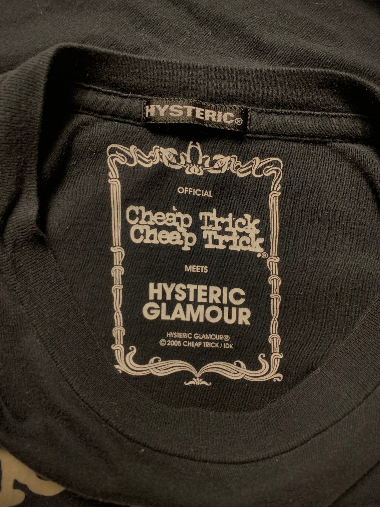 Hysteric Glamour x Cheap Trick Tee