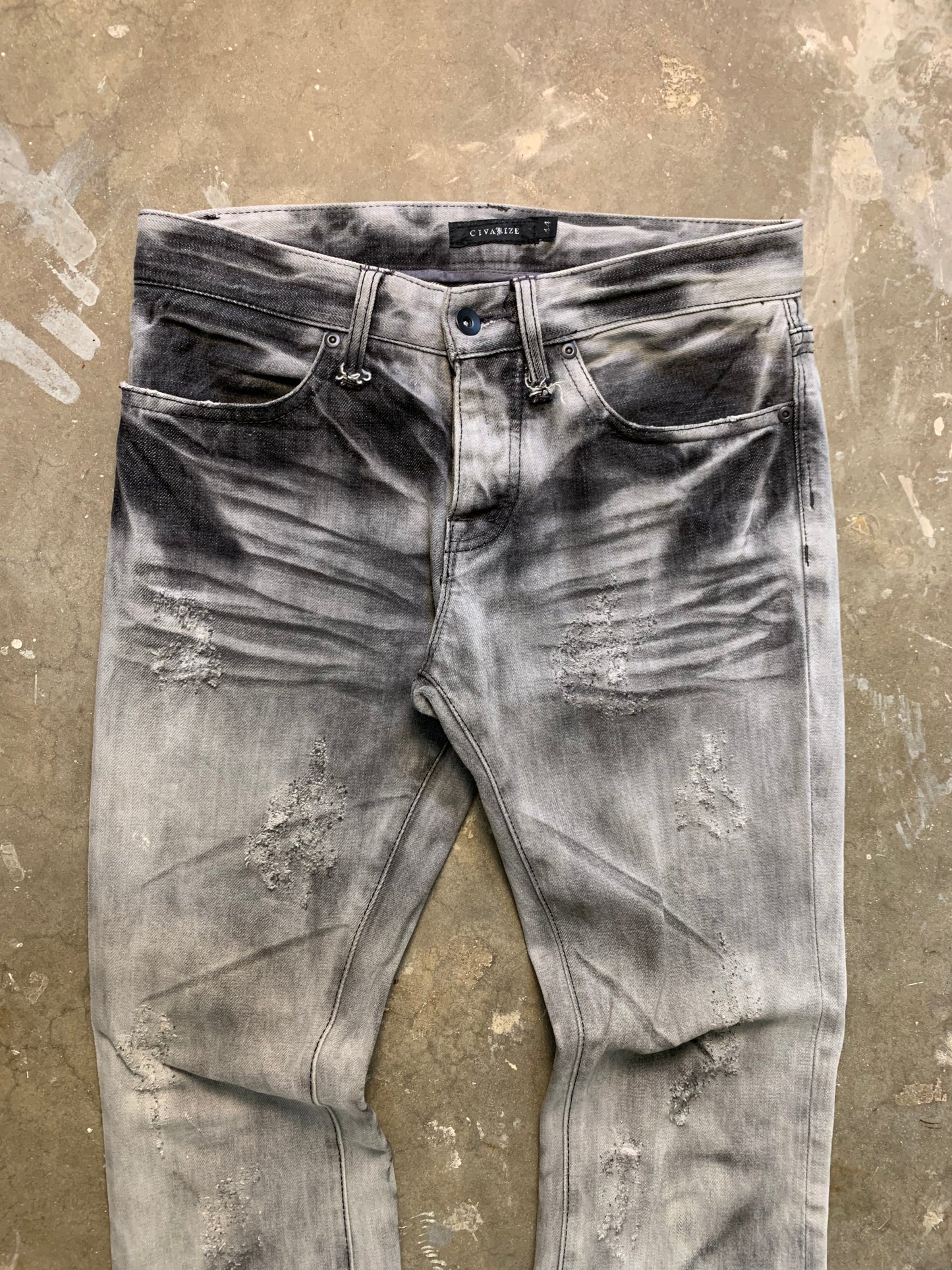 Civarize Clawmark Flared Jeans