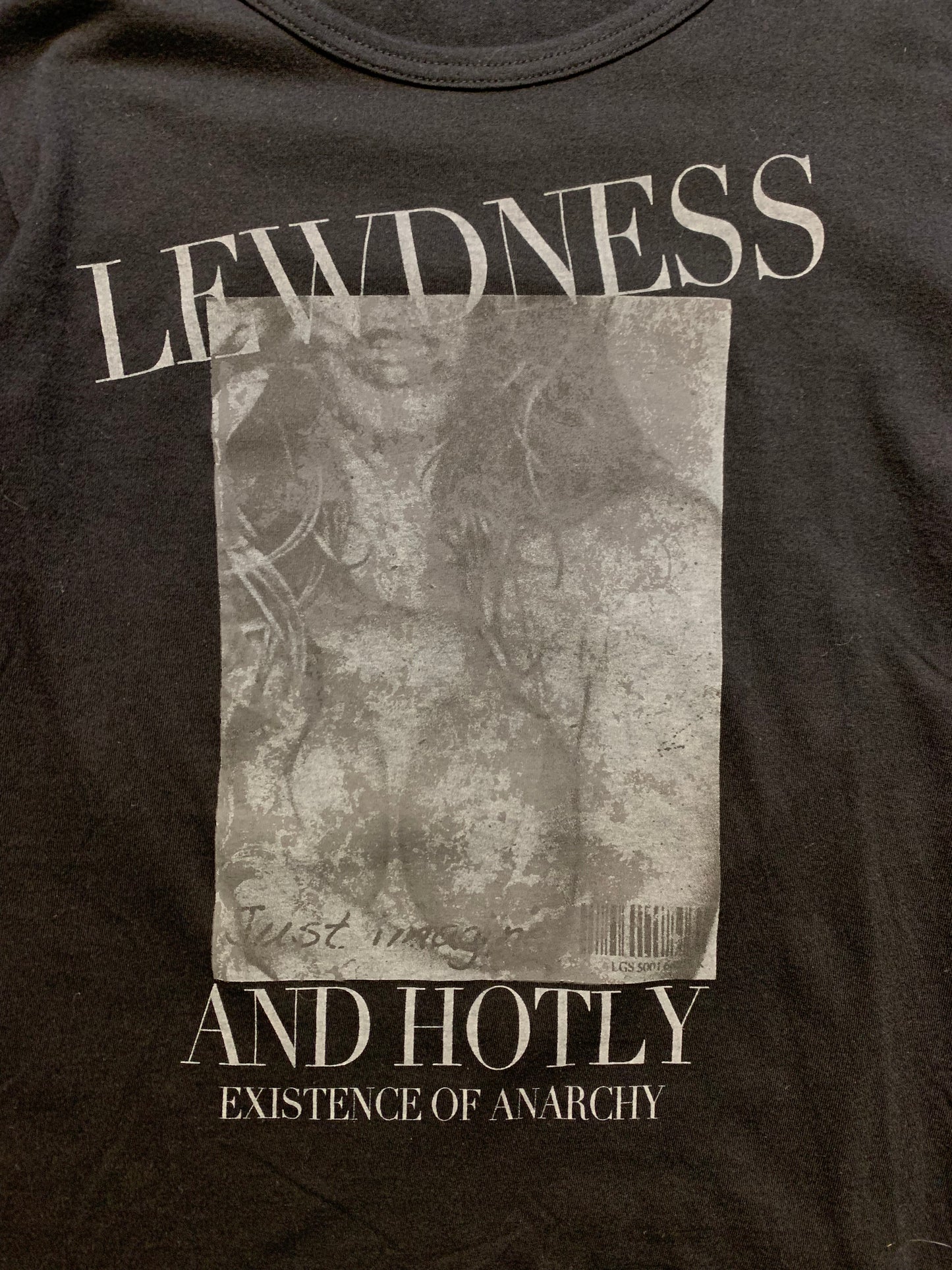 Lagust 'Lewdness' Distressed Longsleeve
