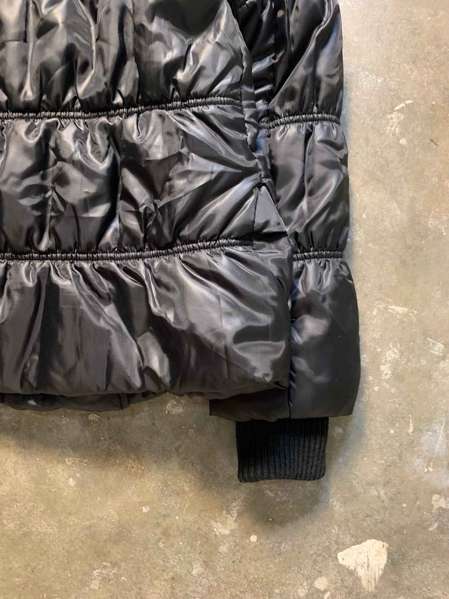 Heaven and Earth Ninja Mask Puffer Jacket