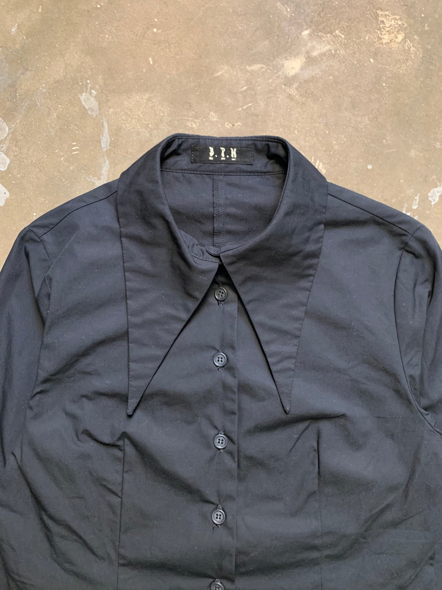 Black Peace Now Vampire Swallow Tail Shirt