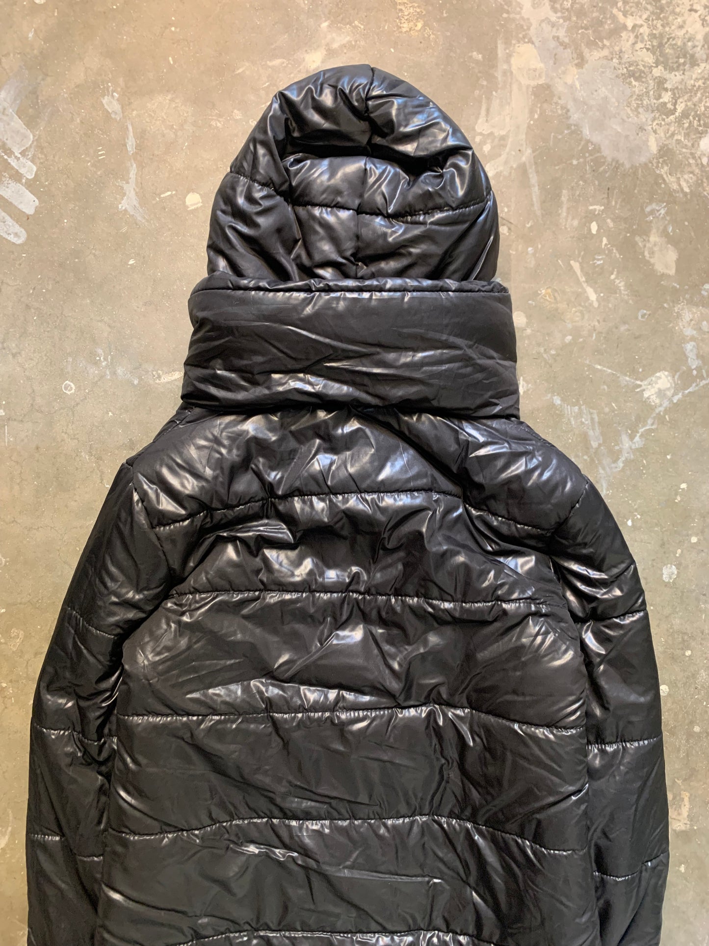 Heaven and Earth Asymmetrical Hooded Puffer