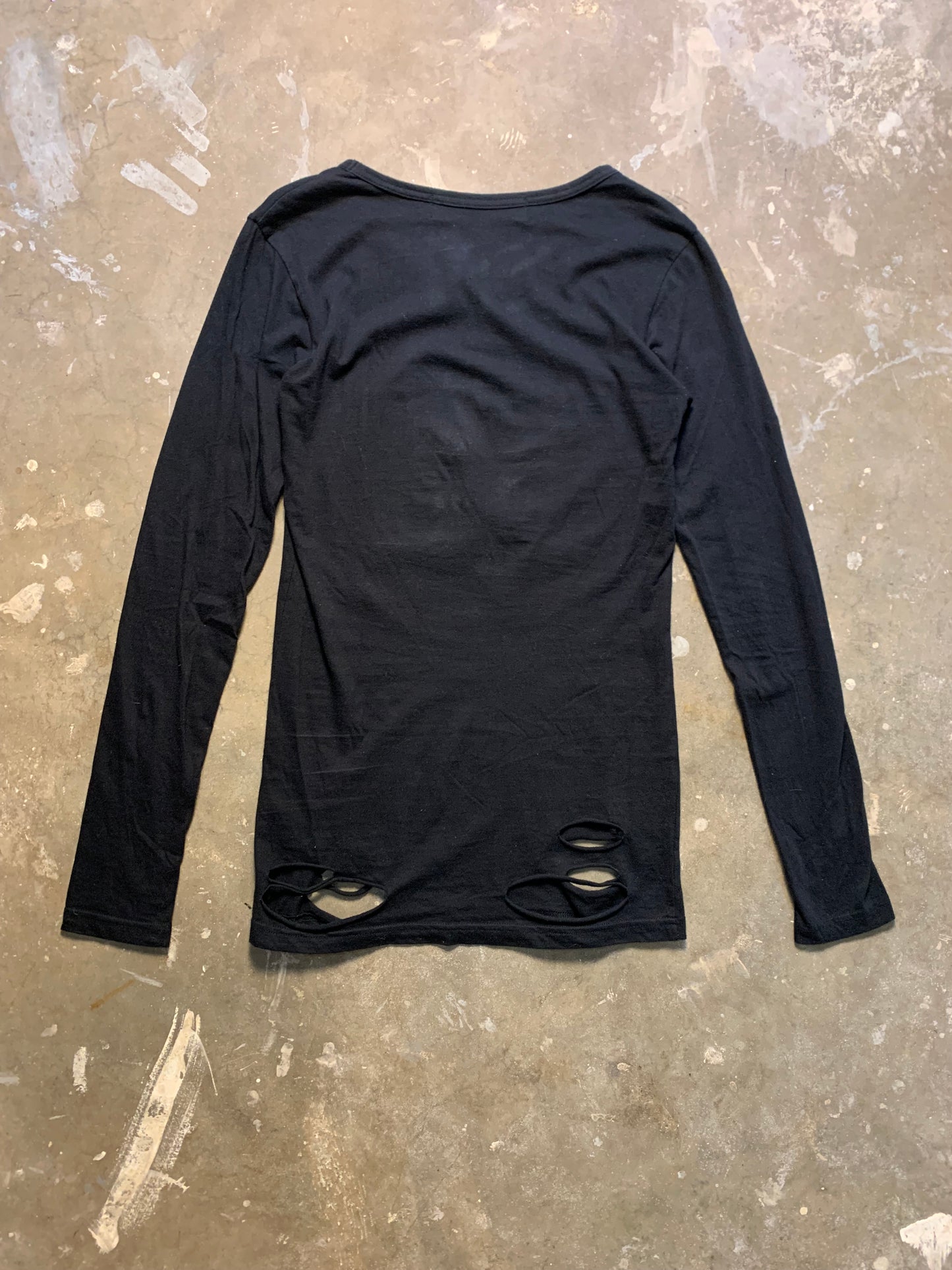 Lagust 'Lewdness' Distressed Longsleeve